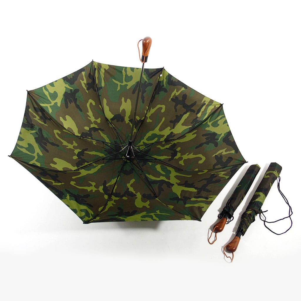 ombrelli verde militare mimetico