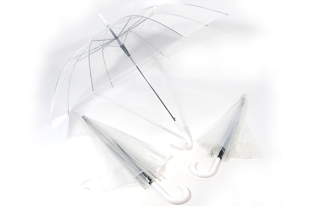 ombrelli trasparenti