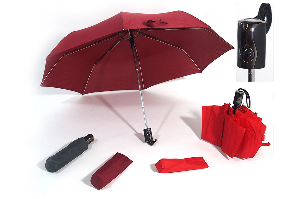 ombrello con apri e chiudi automatico